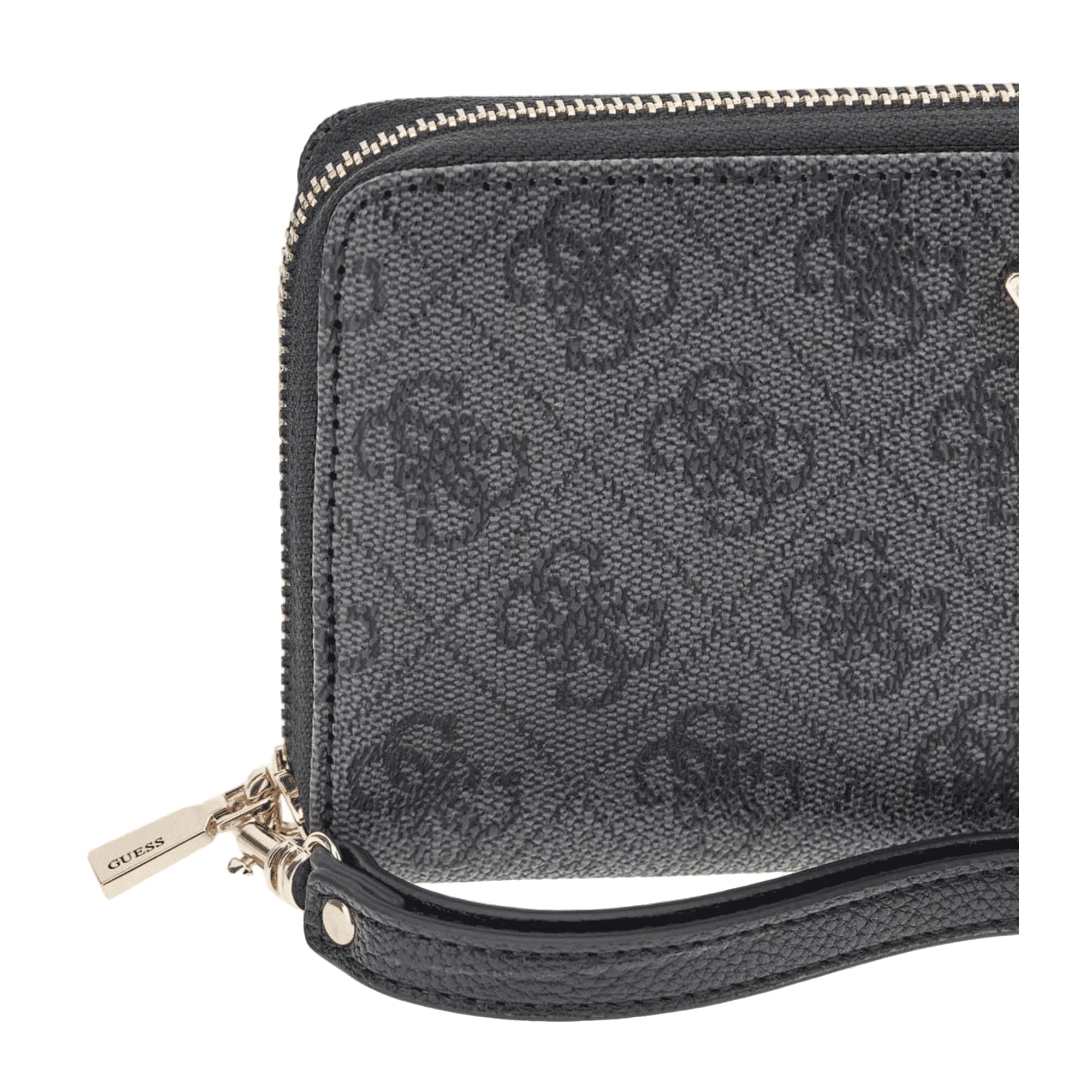 Portafoglio Donna Laurel II Zip Around Grigio e Nero