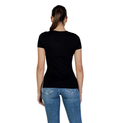 T-shirt Nera SS CN LEO TRIANGLE TEE
