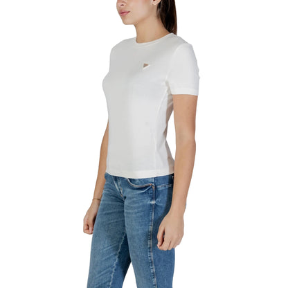 T-shirt Donna SONIA CN SS Maniche Corte bianca