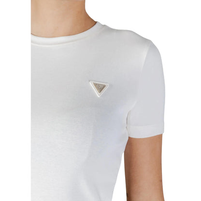 T-shirt Donna SONIA CN SS Maniche Corte bianca