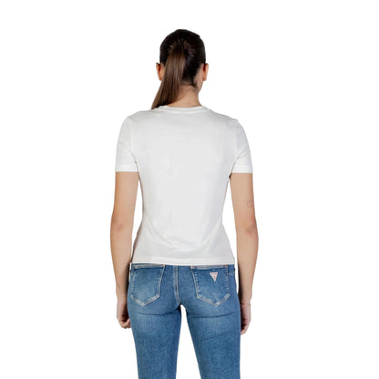 T-shirt Donna SONIA CN SS Maniche Corte bianca