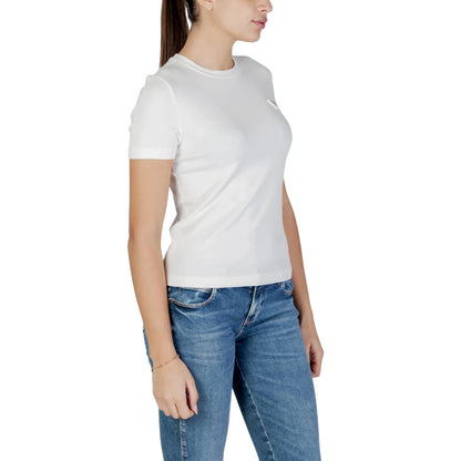 T-shirt Donna SONIA CN SS Maniche Corte bianca