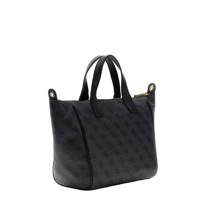 Borsa Follie Shopper in similpelle in nero