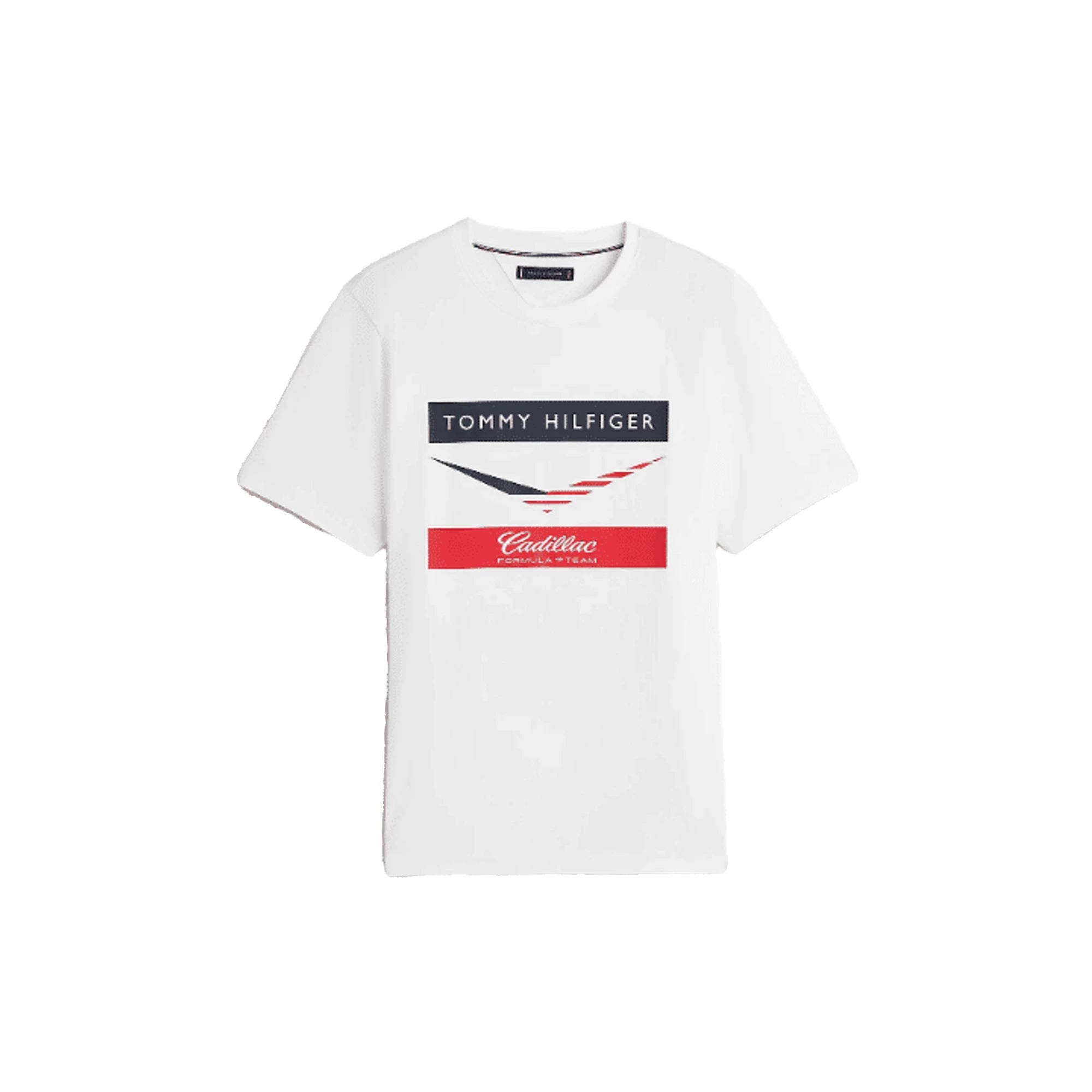 T-shirt TOMMY HILFIGER x Cadillac F1 Chevron in Cotone 