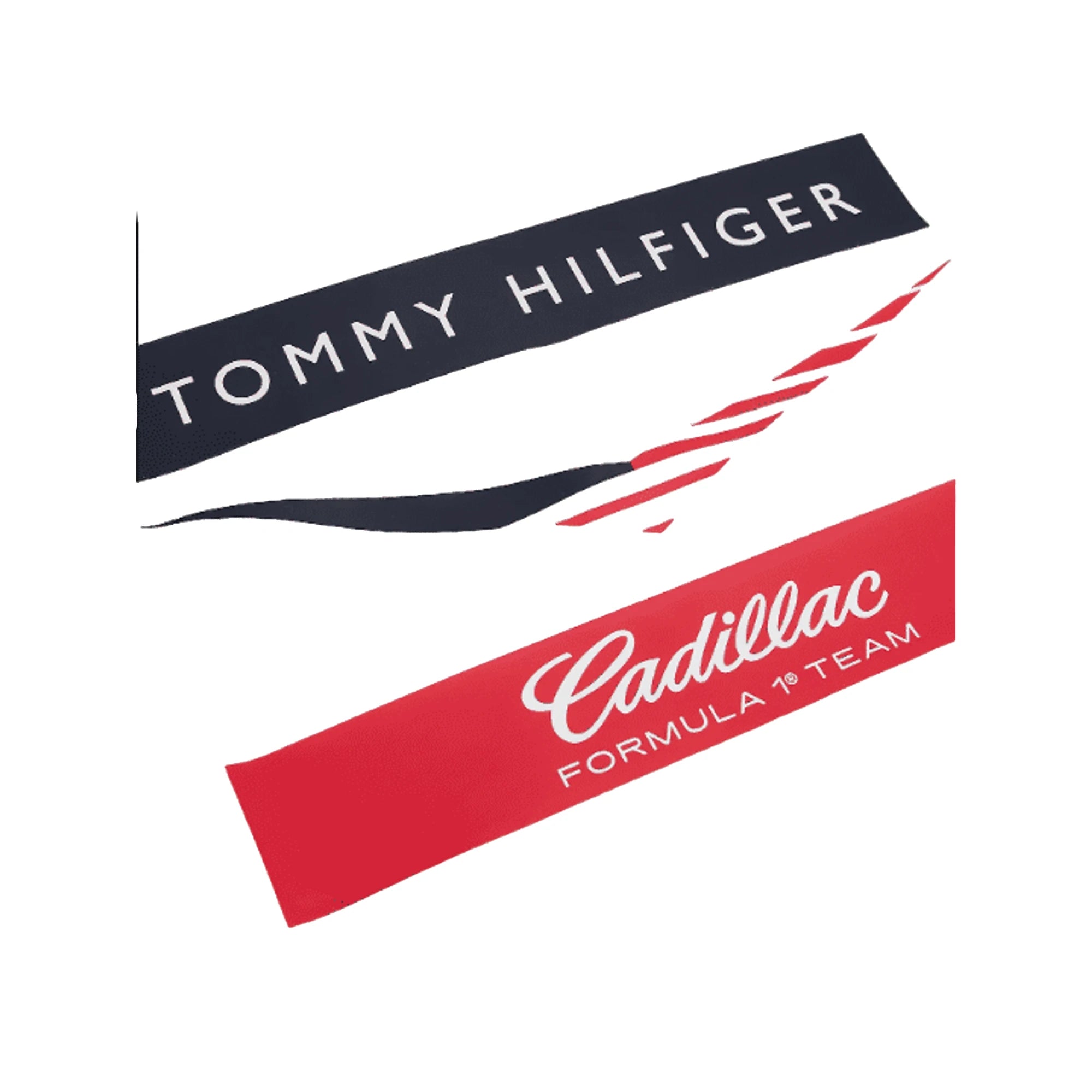 T-shirt TOMMY HILFIGER x Cadillac F1 Chevron in Cotone 