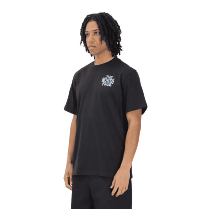 THE NORTH FACE T-shirt a manica corta Drip Logo Relaxed nera da uomo