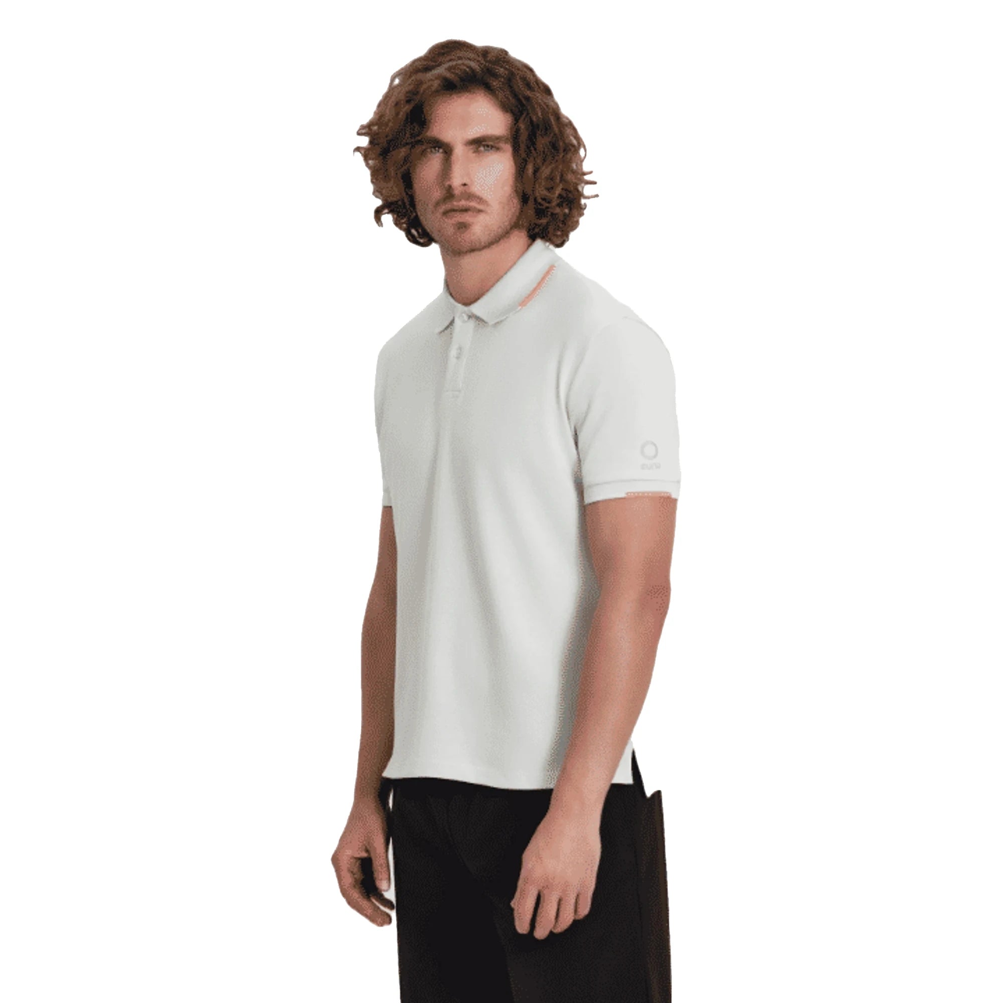 SUNS Polo Uomo Federico Tag Piquet Cotone Elasticizzato