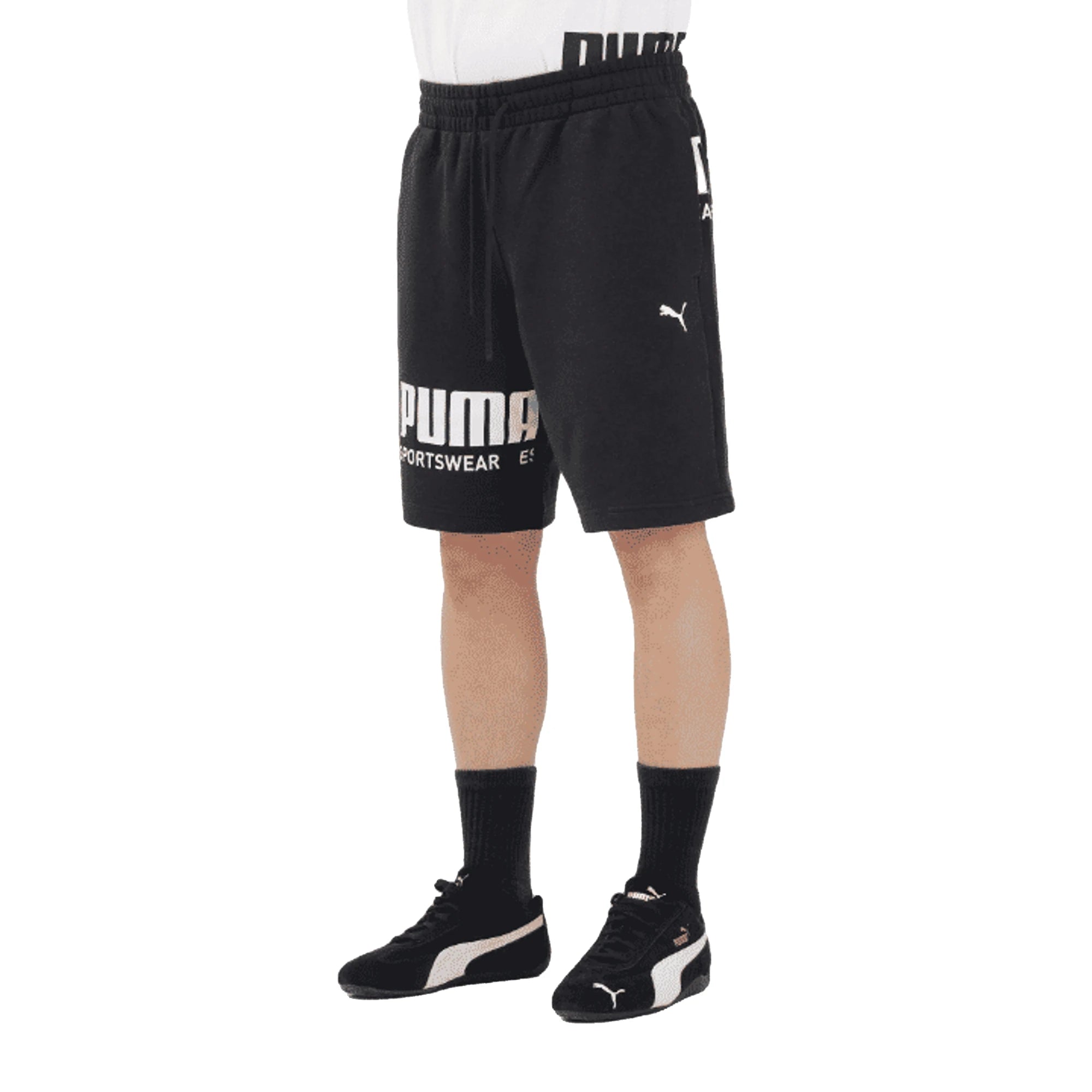 PUMA Shorts Sportivo Nero Uomo