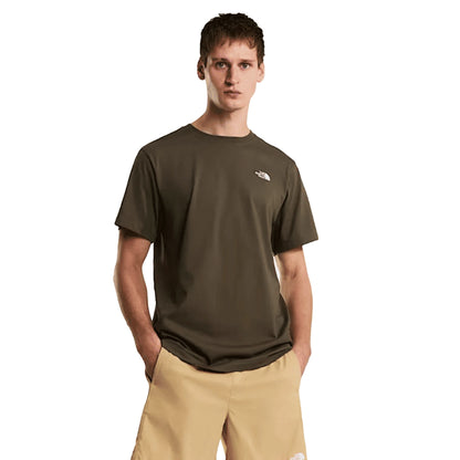 THE NORTH FACE T-shirt Simple Dome Regular Uomo Verde
