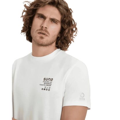 SUNS T-shirt Uomo Boards Paolo Fuji Wave Cotone