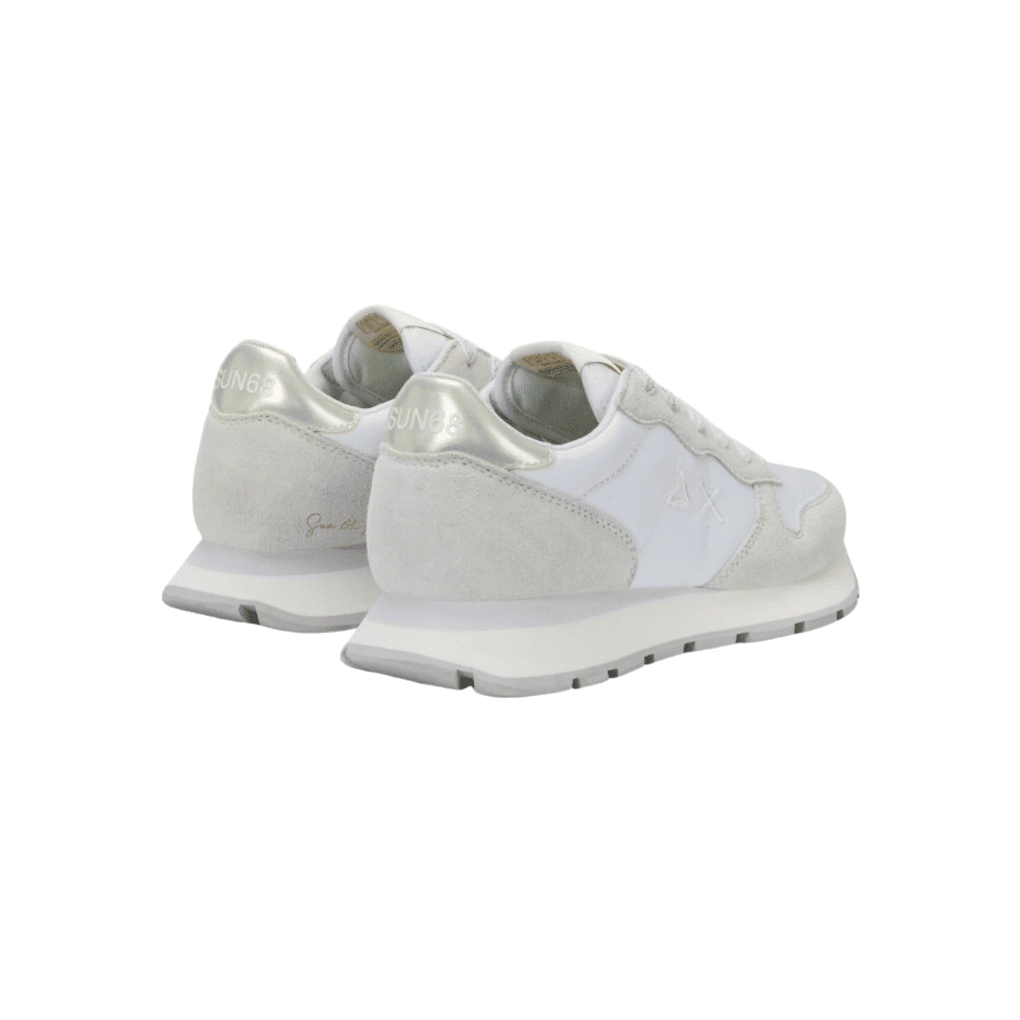SUN68 Ally Gold Silver Sneaker Donna Moderna