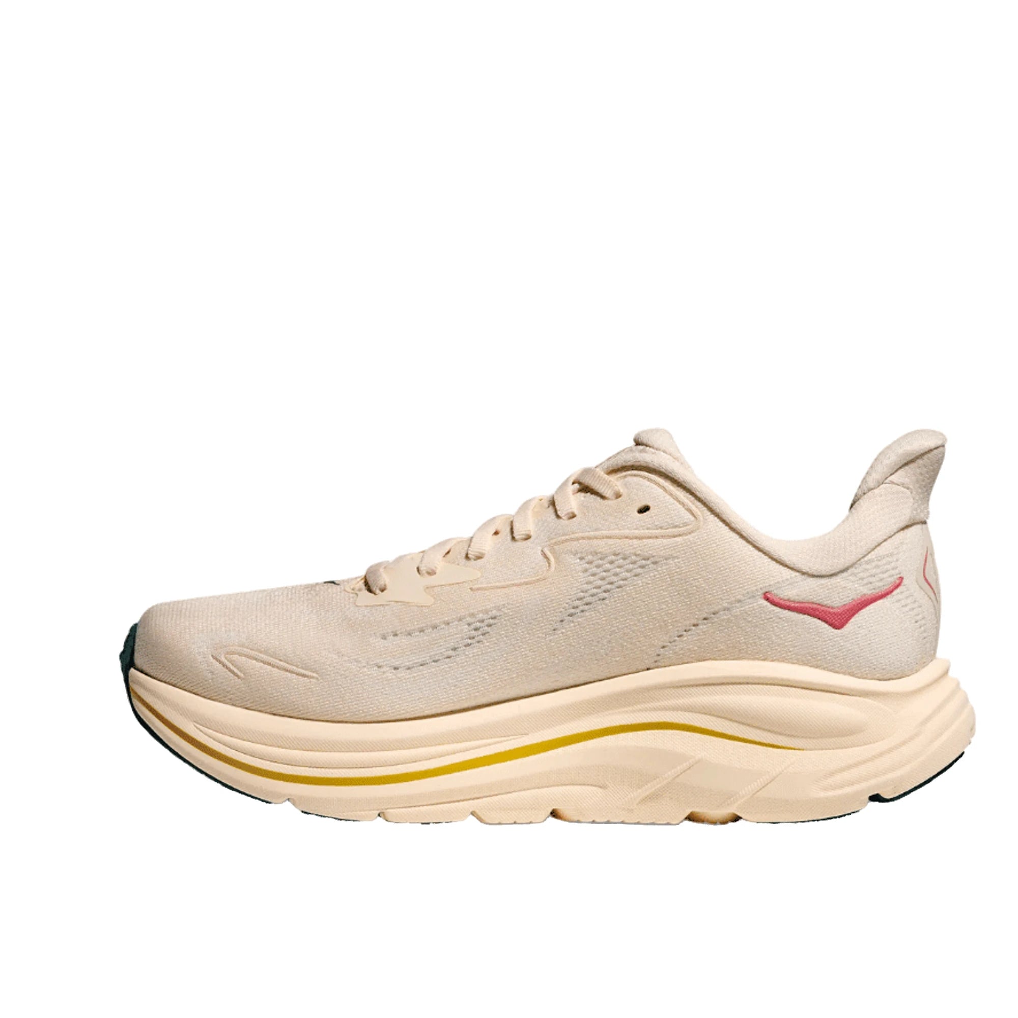 HOKA Clifton 10 Scarpe da Corsa Beige Ammortizzate da Donna