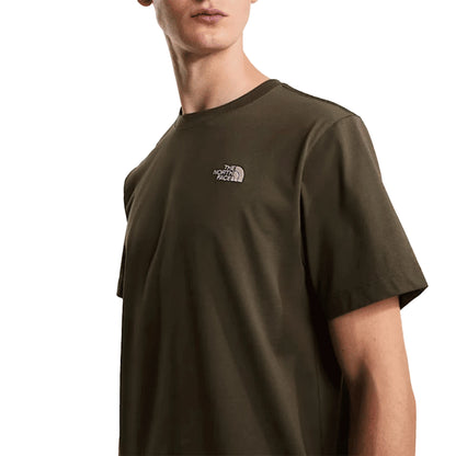 THE NORTH FACE T-shirt Simple Dome Regular Uomo Verde
