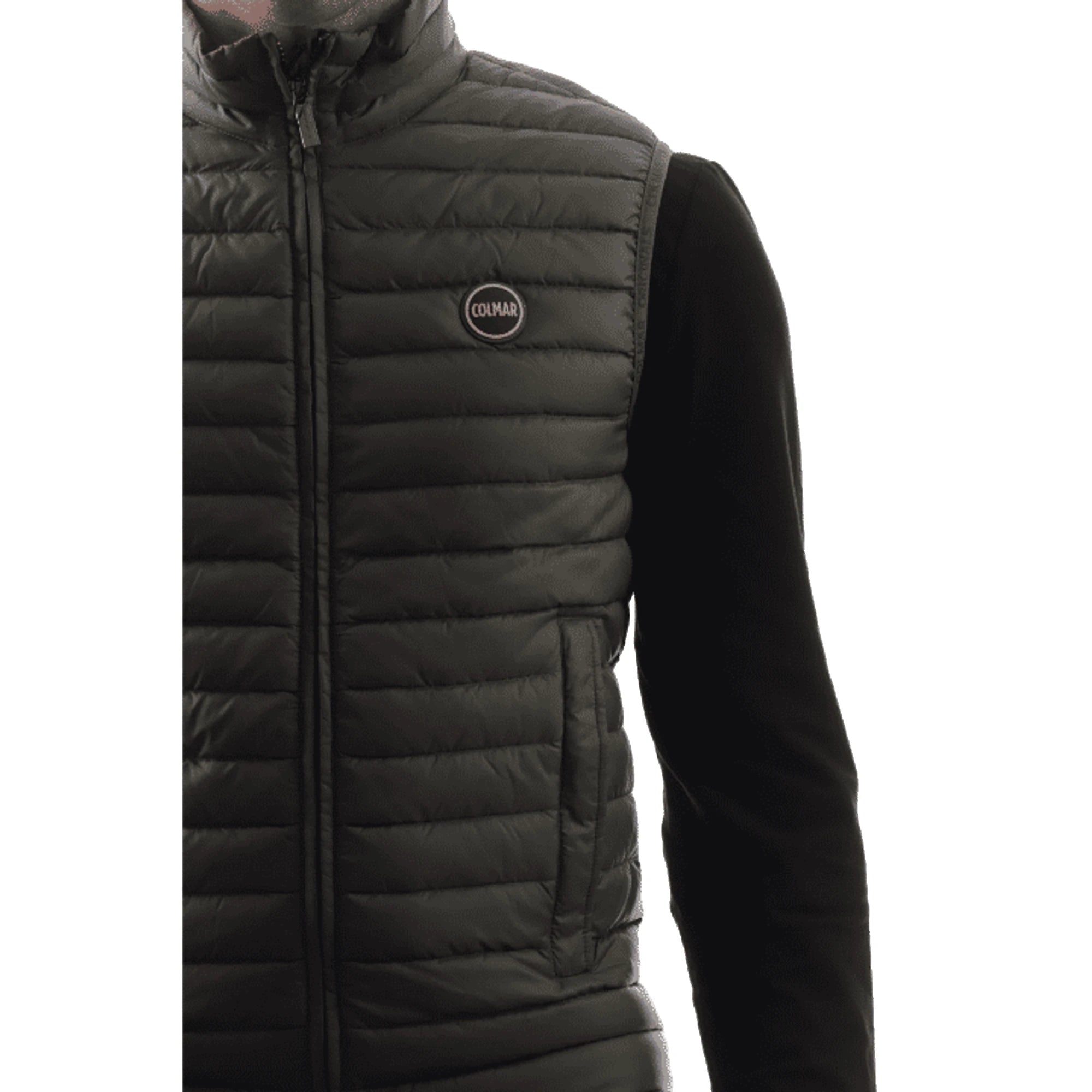 COLMAR Gilet Piumino Verde da Uomo 