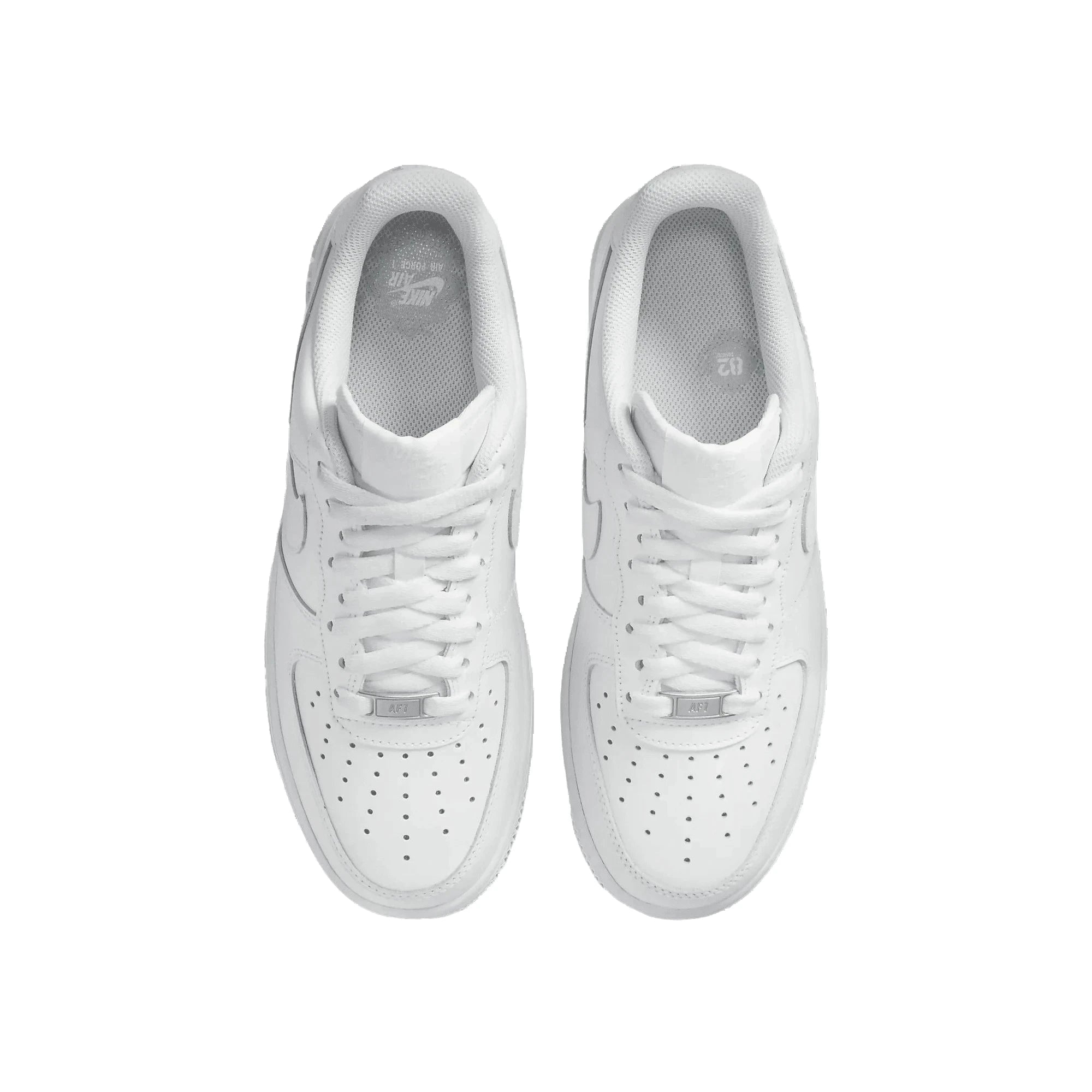 NIKE AIR FORCE 1 Sneakers in Pelle Bianca da Donna