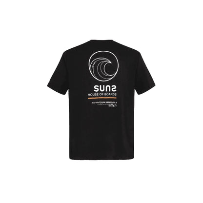 SUNS T-shirt Uomo Boards Paolo Fuji Wave Cotone
