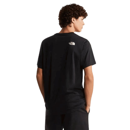 The North Face T-shirt Evolution Box Half Dome Regular Black Uomo