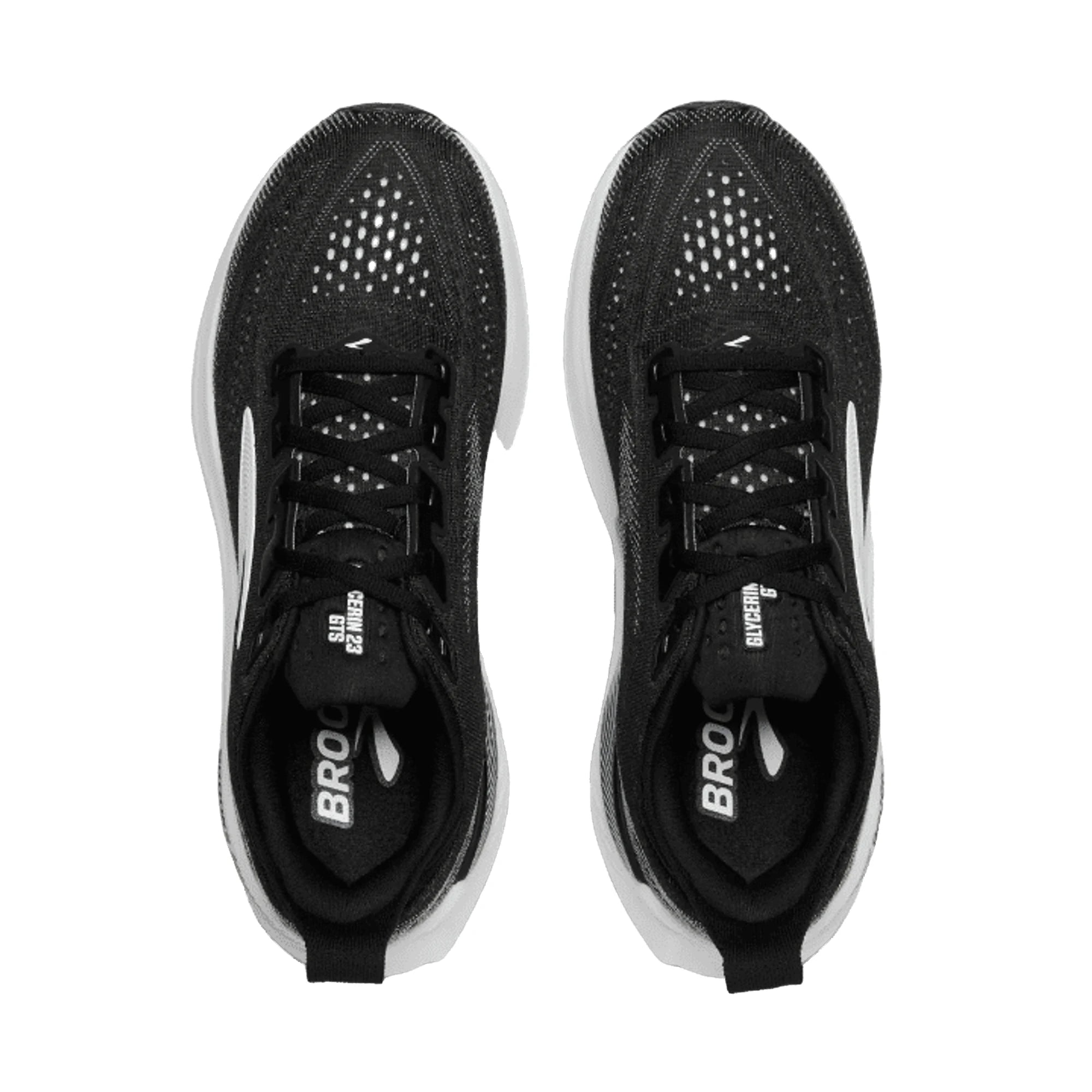 BROOKS Glycerin GTS 23 Scarpe da Corsa Stabili Nere da Uomo
