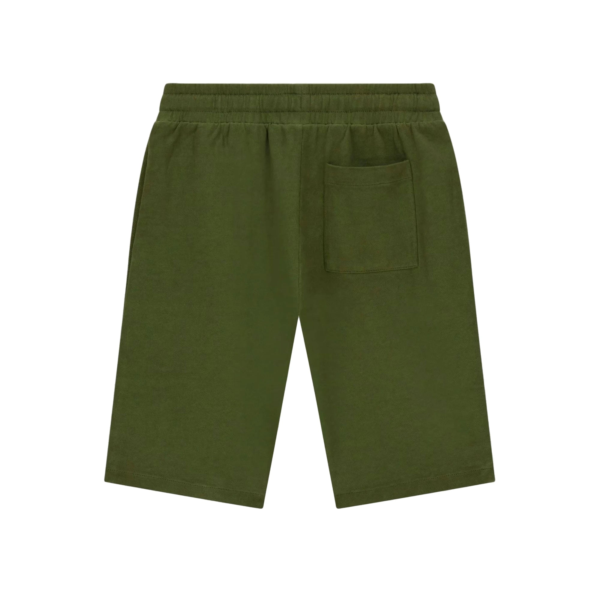 GUESS Shorts in Cotone Verde con Logo Laterale da Bambino
