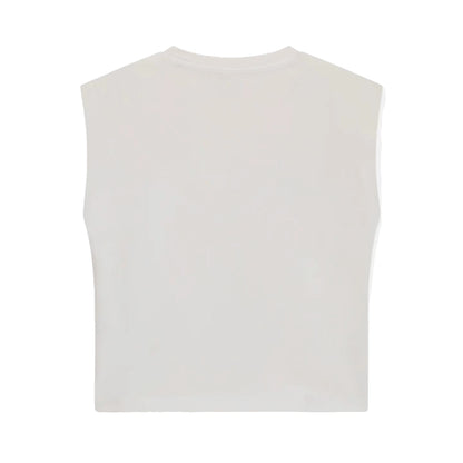 GUESS Top Bambina con Strass in Cotone