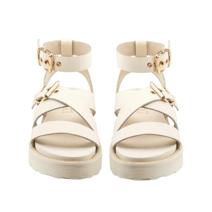 CULT Sandali Ziggy 3442 in Pelle Avorio