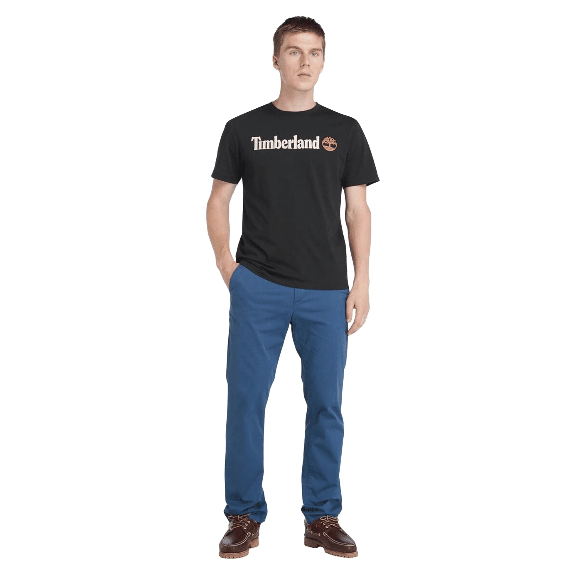 TIMBERLAND T-Shirt Uomo Stack Logo Lineare