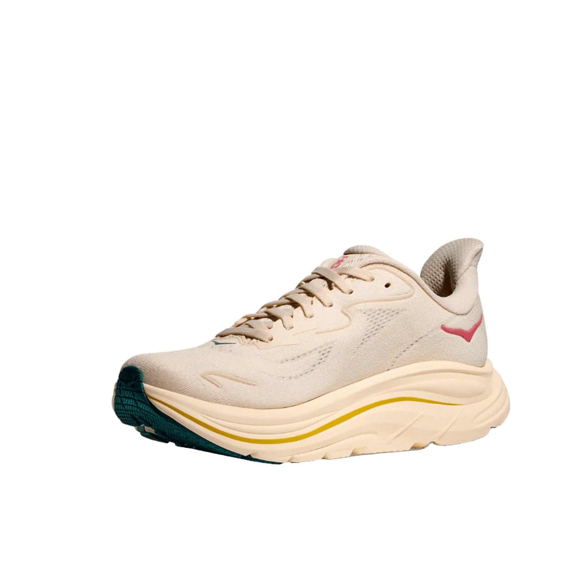 HOKA Clifton 10 Scarpe da Corsa Beige Ammortizzate da Donna