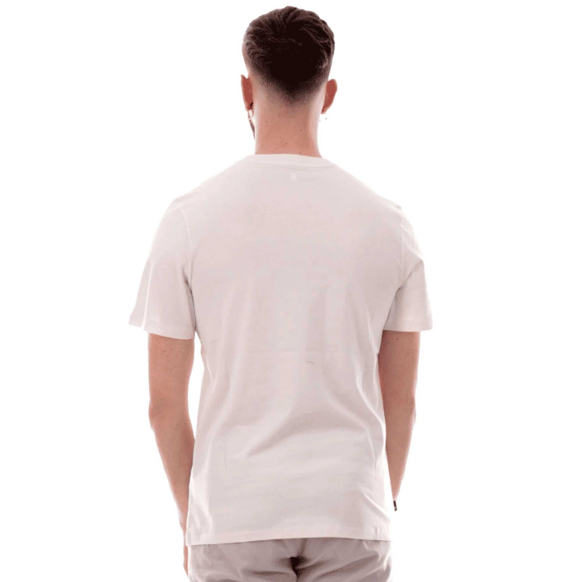 Timberland Maglia Uomo Kennebec River Bianca Maxi Stampa