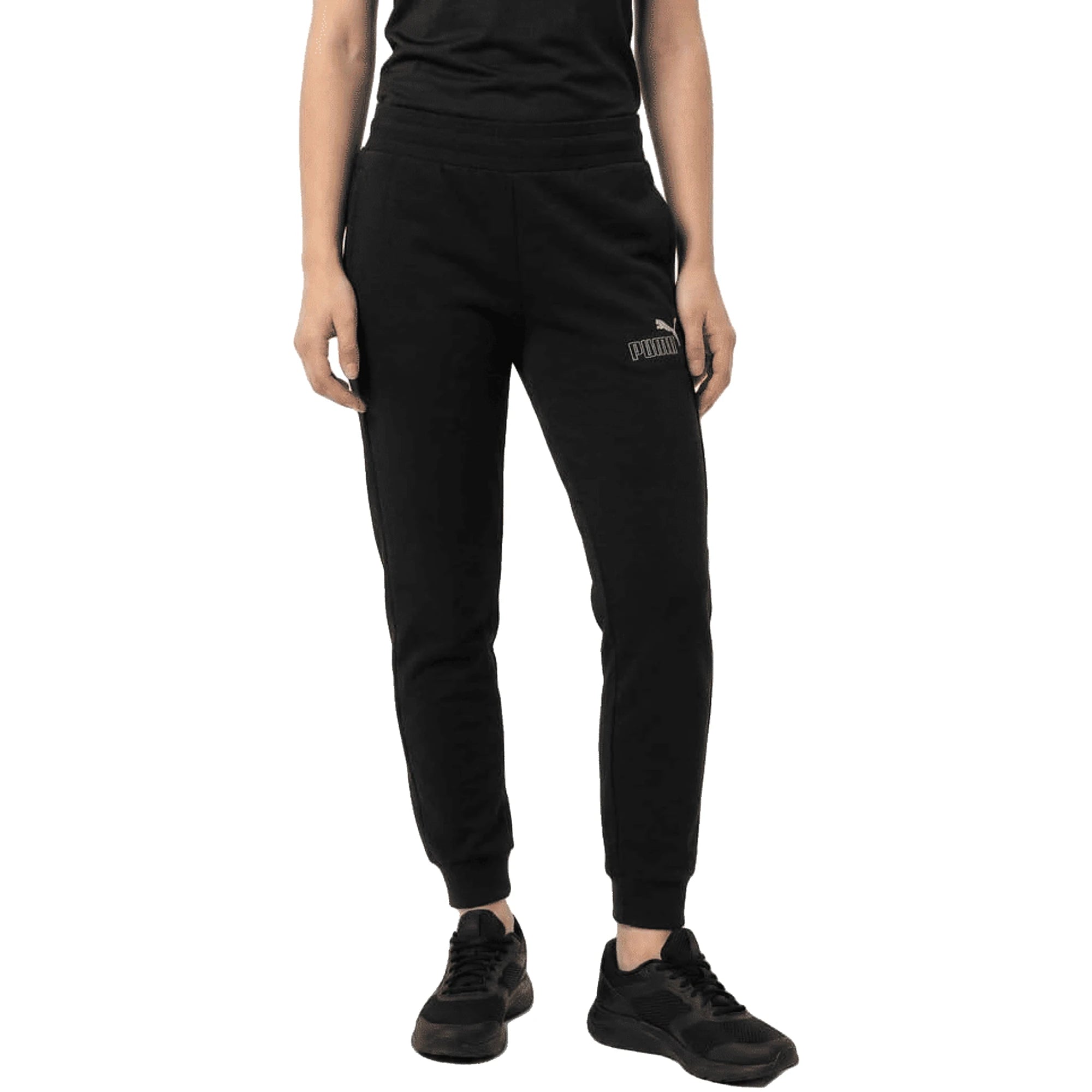 PUMA Ess Rhinestone Logo Pantaloni Tuta Donna