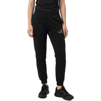 PUMA Ess Rhinestone Logo Pantaloni Tuta Donna