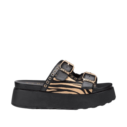 CULT Sandalo Janis 4306 Zebrato Platform Donna