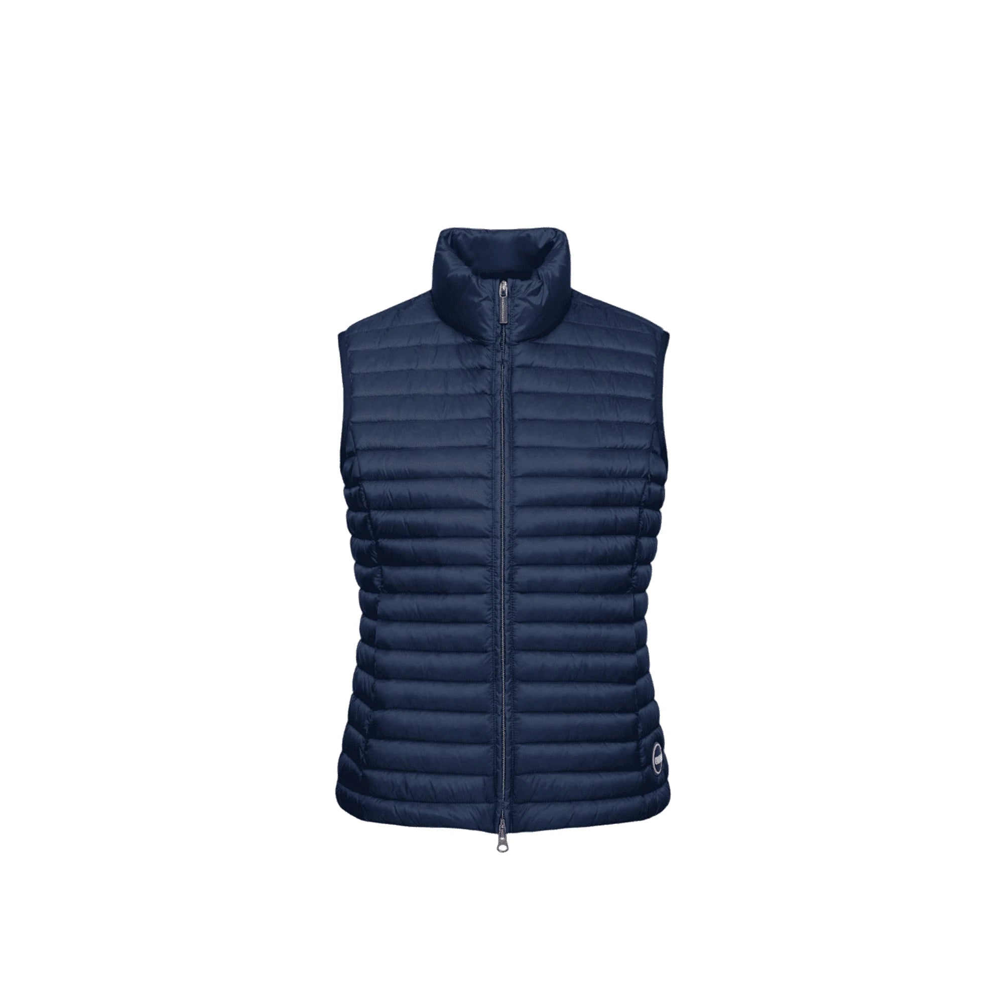 COLMAR Gilet in Piuma Blu da Donna Leggero