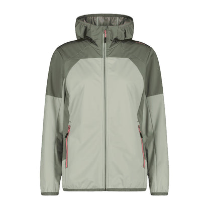CMP Giacca Softshell Donna Unlimitech Ultraleggera Cappuccio