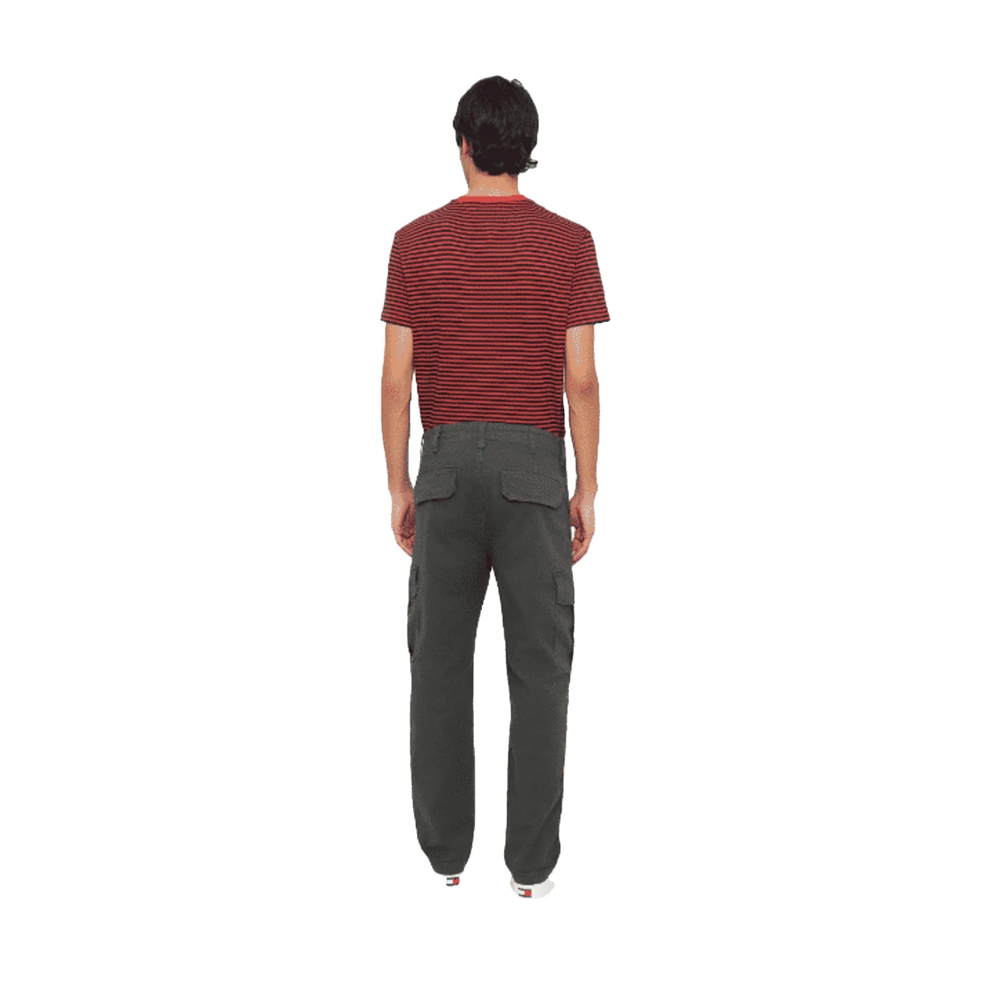 TOMMY HILFIGER Pantaloni Cargo Marroni in Cotone da Uomo