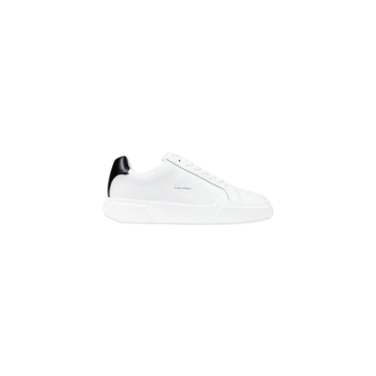 CALVIN KLEIN Sneakers Uomo in Pelle Bianca