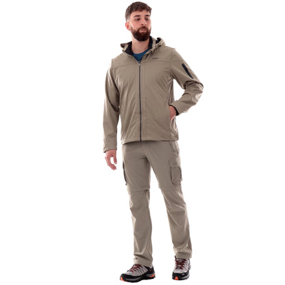 CMP Giacca Trekking Uomo con Cappuccio Removibile