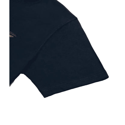 REFRIGIWEAR T-Shirt Becker Navy in Cotone da Uomo