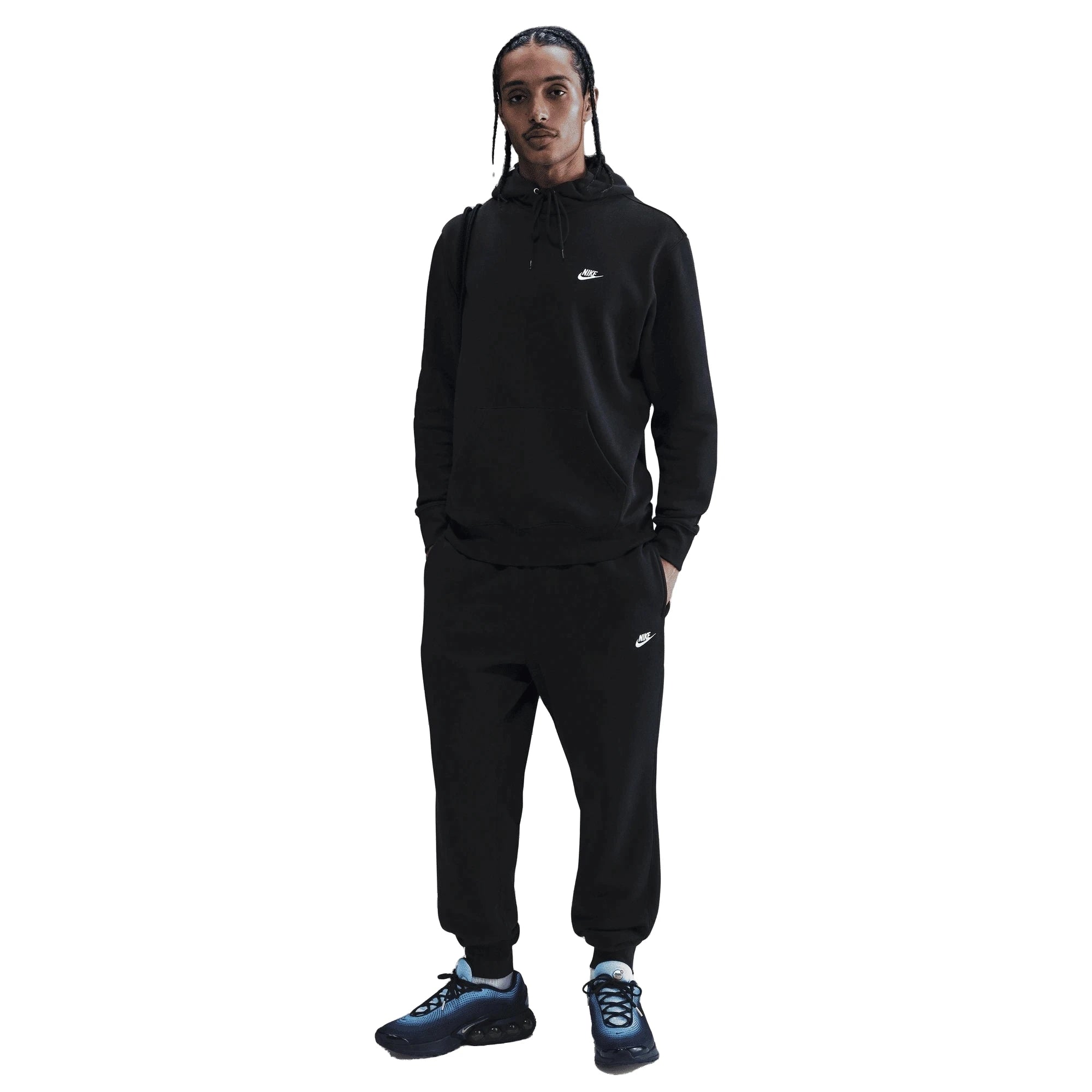 NIKE Club Pullover Fleece Hoodie Uomo Morbido
