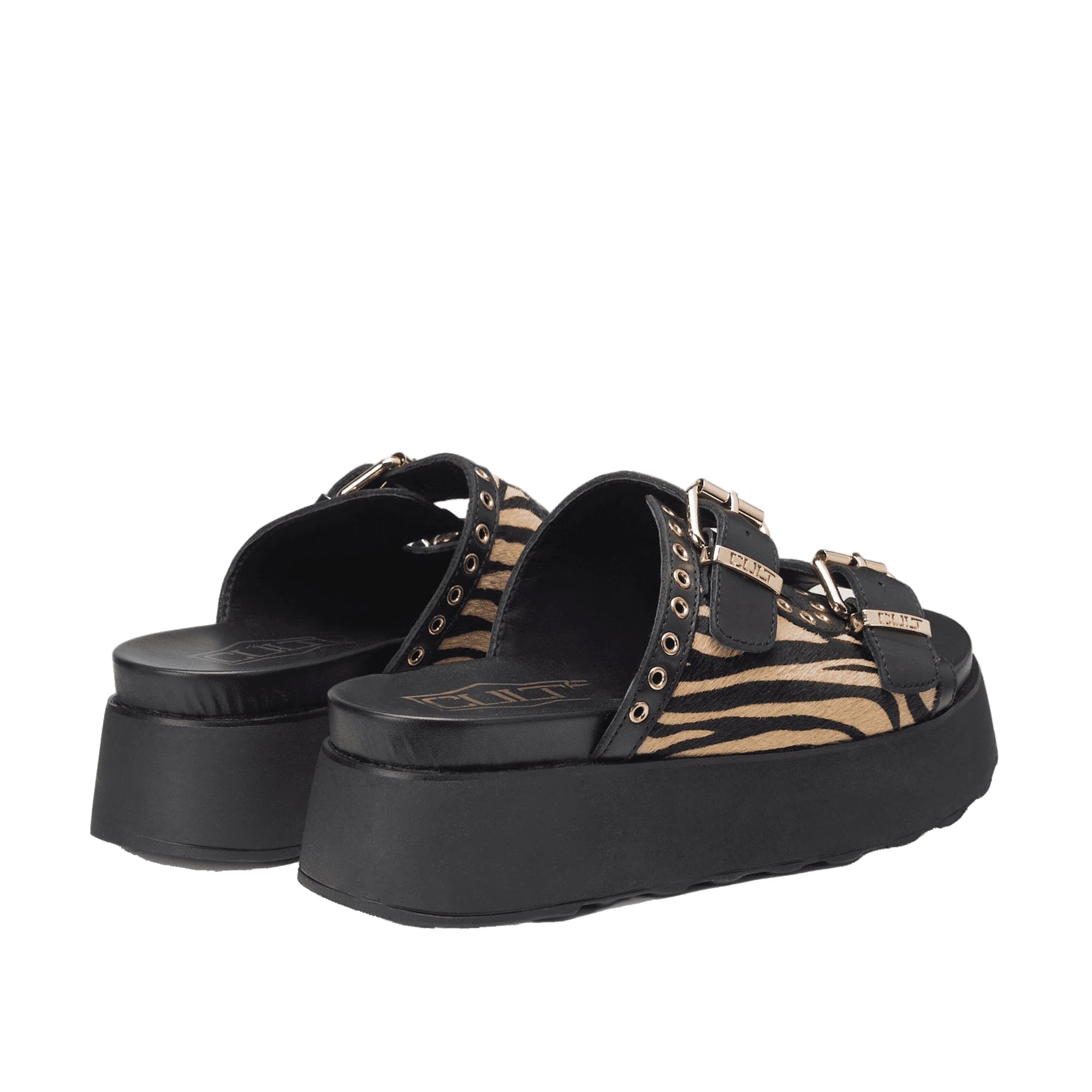 CULT Sandalo Janis 4306 Zebrato Platform Donna