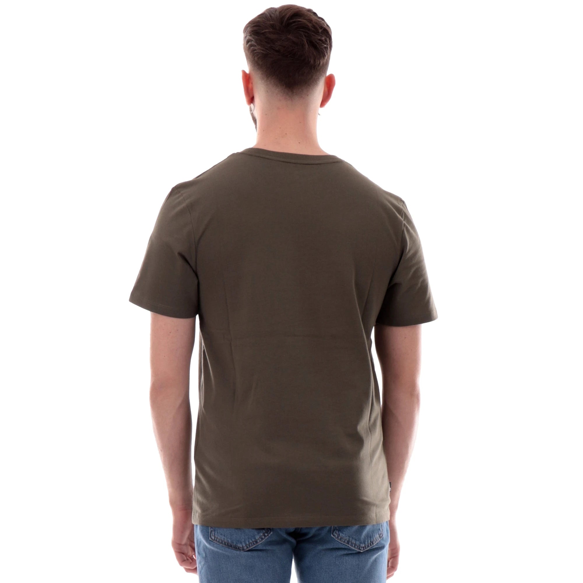 Maglia Uomo Timberland Kennebec River Verde Maxi Stampa