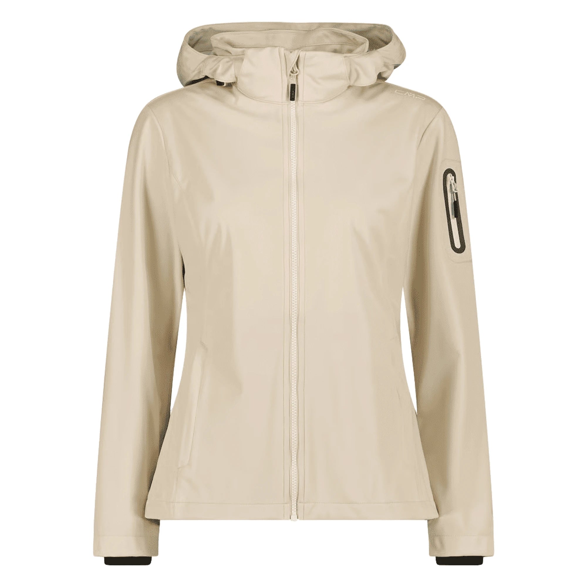 CMP Giacca Light Softshell Donna con Cappuccio Antivento Impermeabile