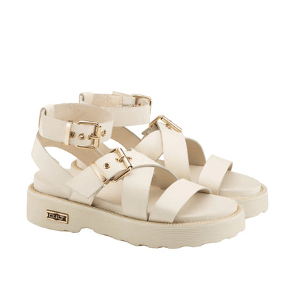 CULT Sandali Ziggy 3442 in Pelle Avorio