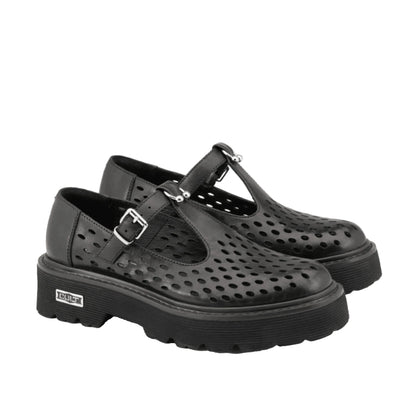 CULT Mocassini e Sabot Mary Jane Pelle Nero Slash 4688
