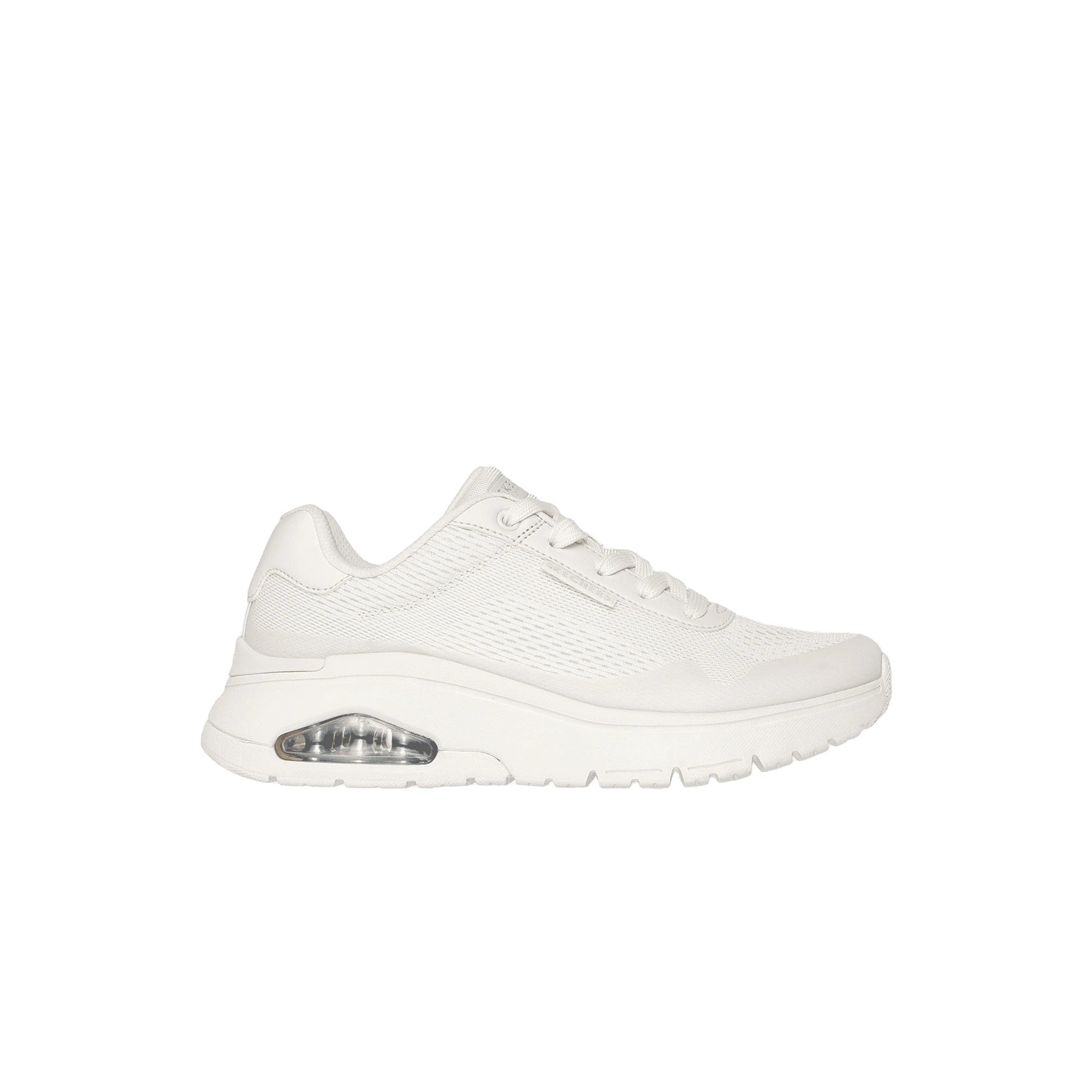 SKECHERS Sneakers Uno Flex W Bianche da Donna in Memory Foam