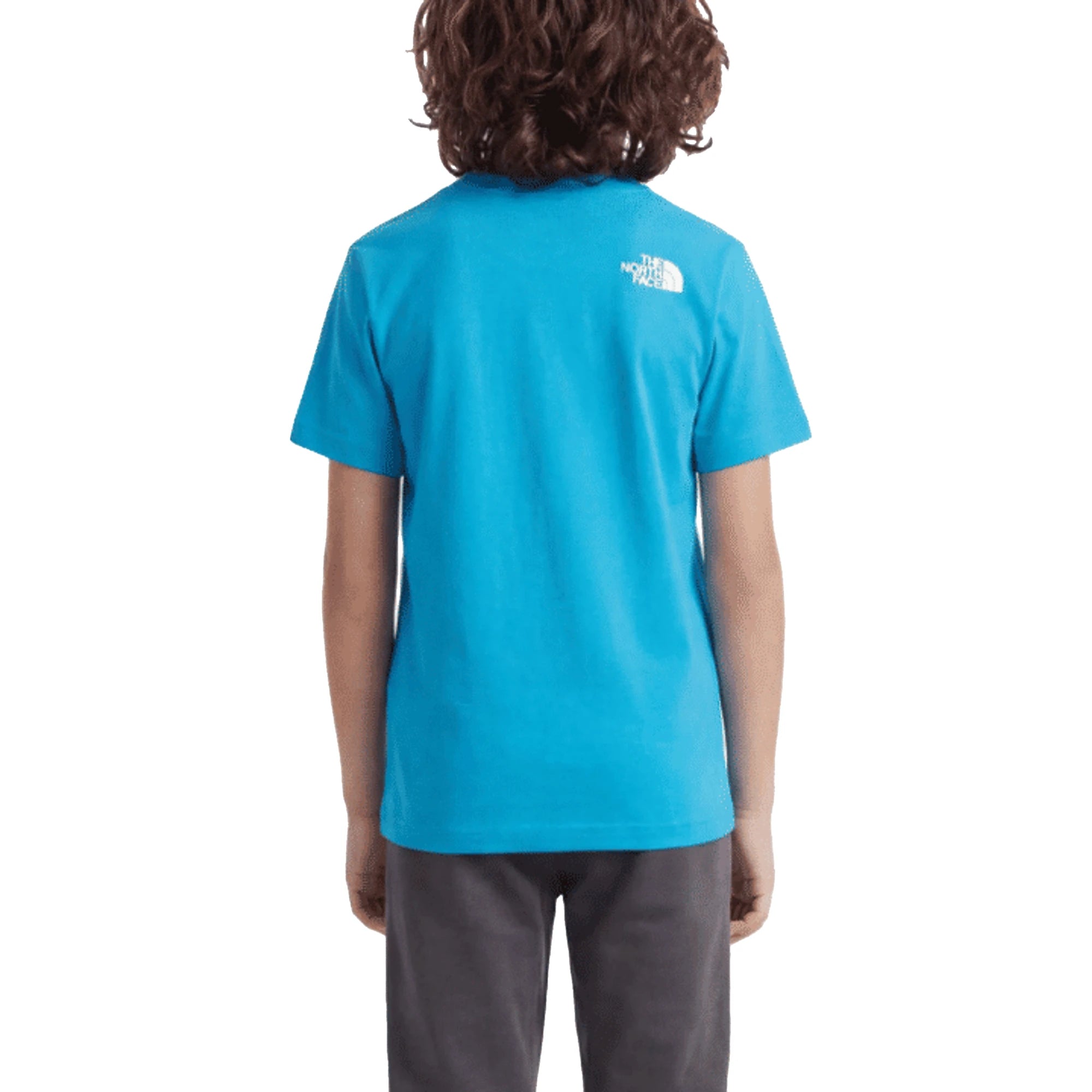 THE NORTH FACE T-Shirt Simple Dome Regular Blu Bambino