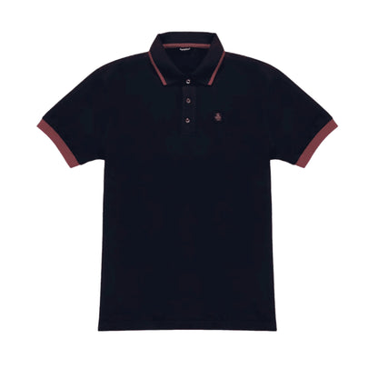 REFRIGIWEAR Polo Ray Uomo Navy in Cotone Stretch Leggero
