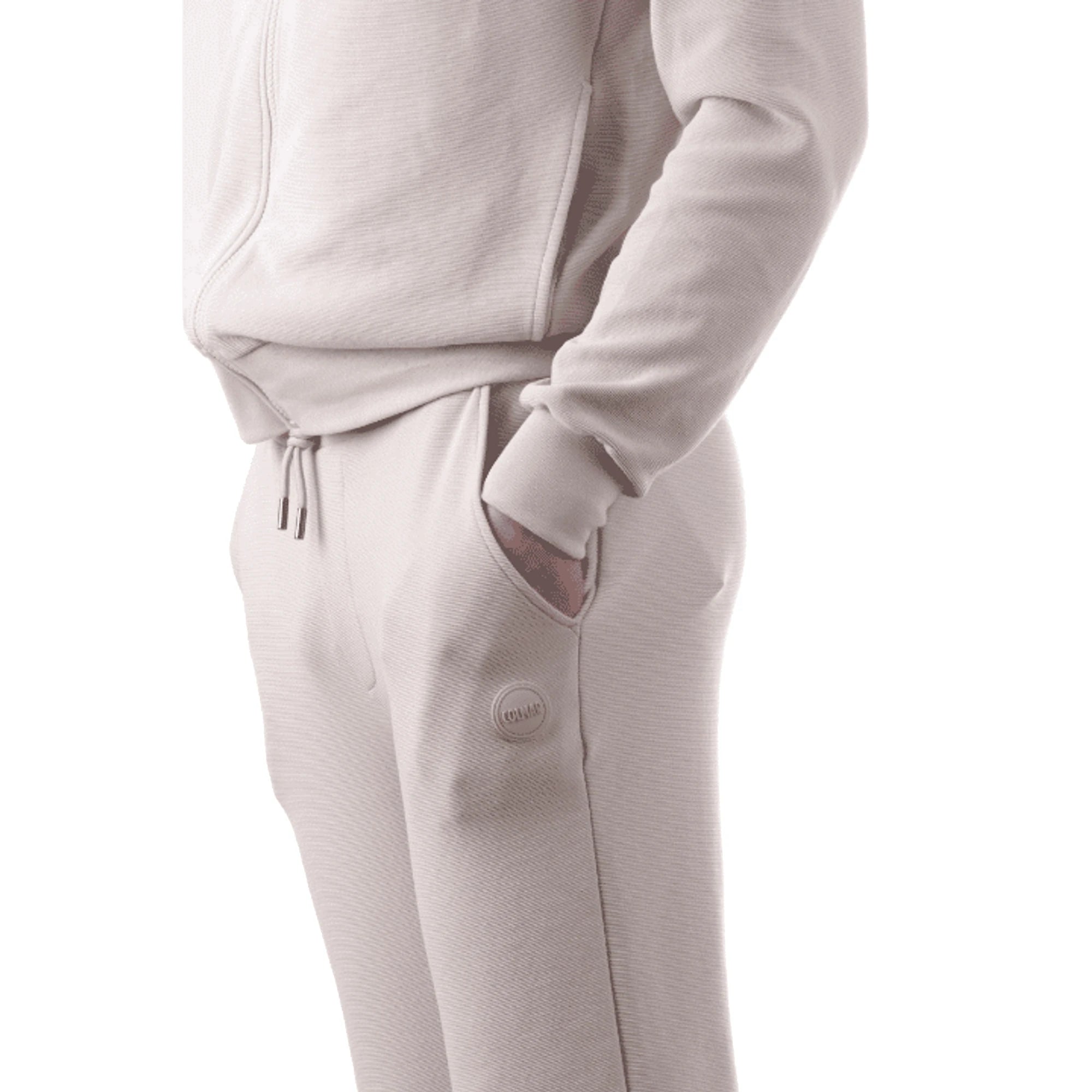 COLMAR Originals Pantaloni Tuta da Uomo Beige in Cotone 