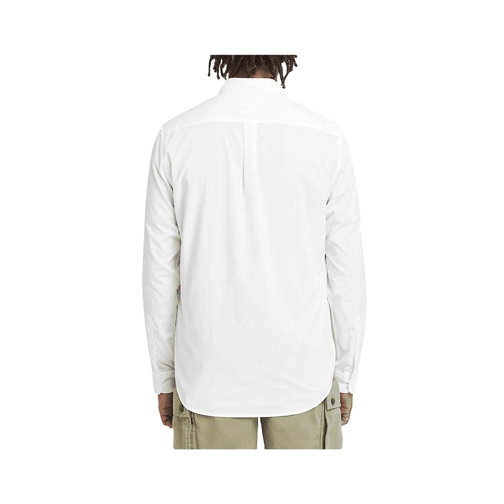 TIMBERLAND Camicia Uomo Cotone Biologico Bianca