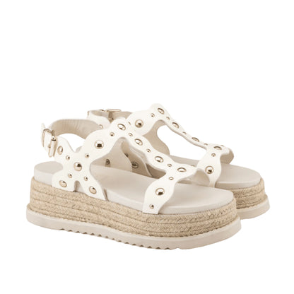 CULT Sandali DOJA 4736 in Pelle Off-White