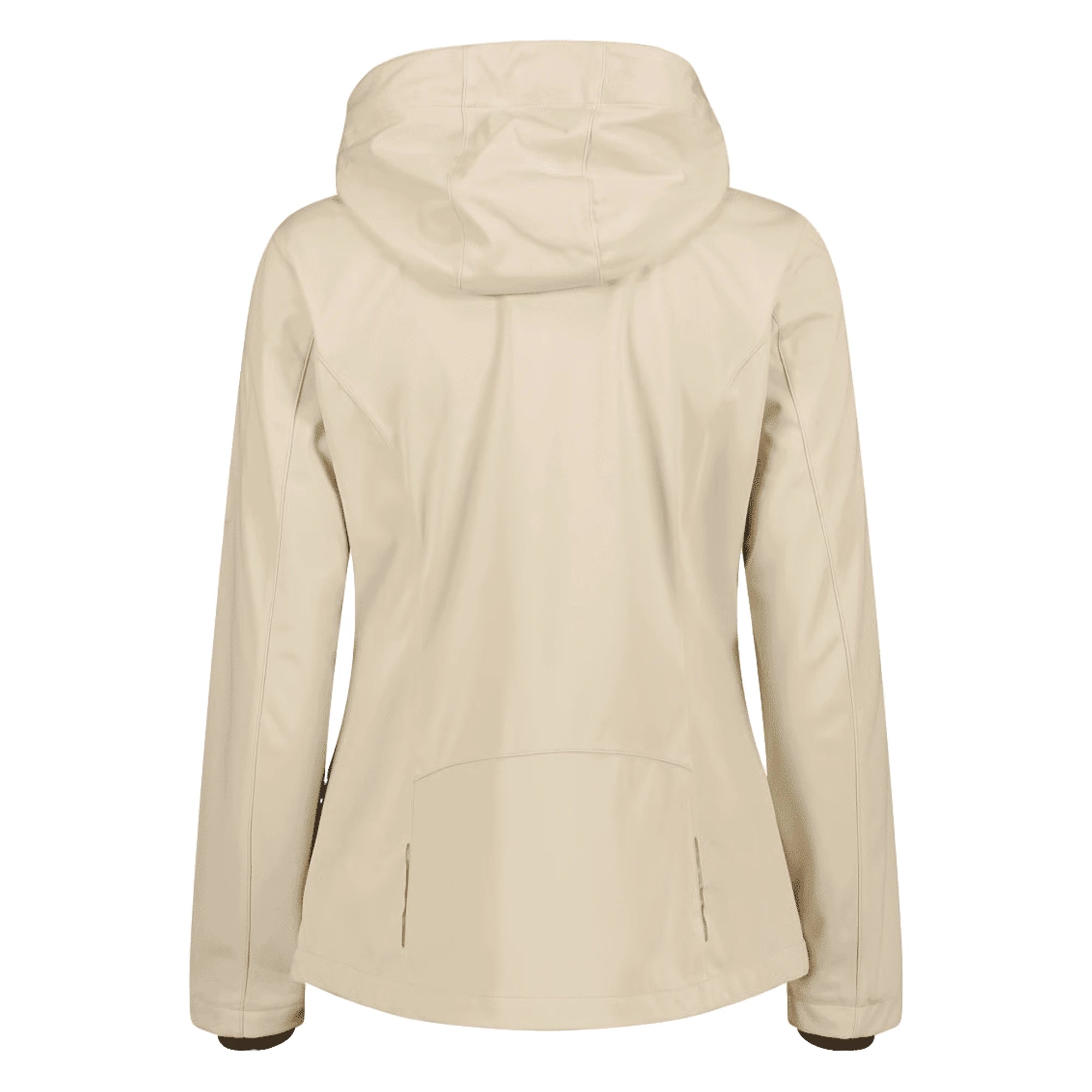 CMP Giacca Light Softshell Donna con Cappuccio Antivento Impermeabile